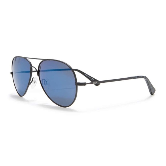 MCM 59 mm Metal aviator sunglasses - Picture 4 of 8